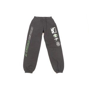 Shadow Hill Streetwear Mens Small A World Beyond Spell Out Sweatpants Joggers